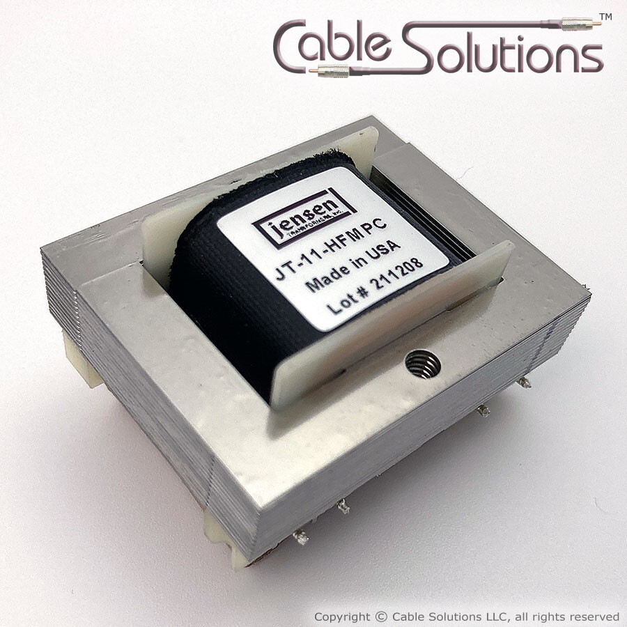 Line Output Transformer, 80% Nickel Laminations, Jensen