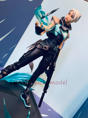 VALORANT Jett 1/6 Scale PVC Statue Model In Stock NEW | eBay