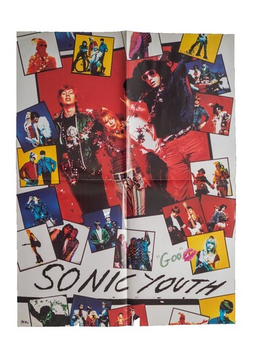Sonic Youth ヴィンテージ シルクスクリーンポスター ナンバリングあり