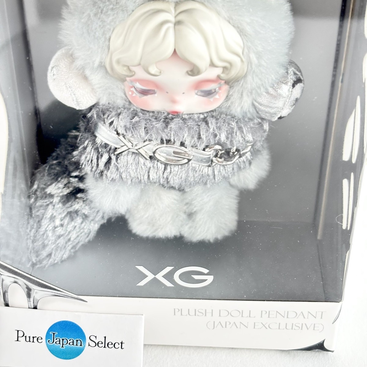 SKULLPANDA x XG Plush Doll Pendant POPMART Popup Alphaz NEW Japan