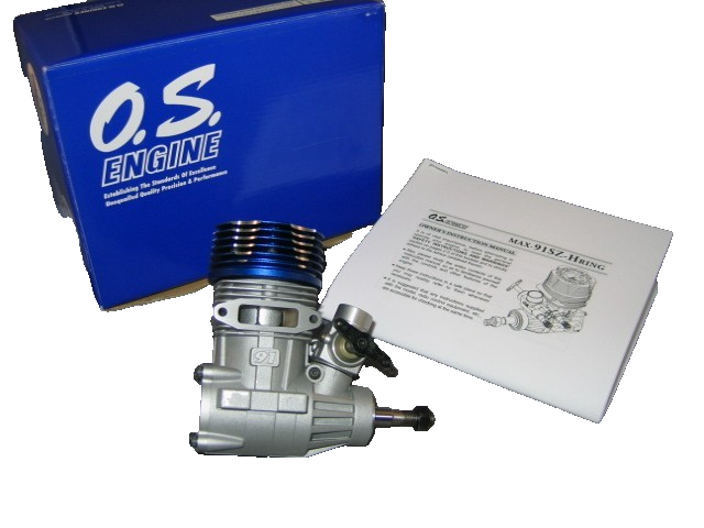 OS max 91 SZ-H Ring w/ 60M Carb 18300 Competition RC Heli Engine