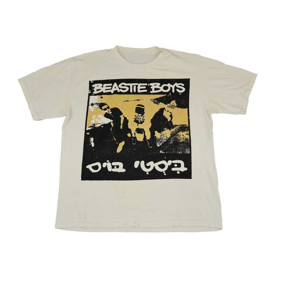 Vintage 90s Beastie Boys No Sleep Til Brooklyn Hebrew Shirt