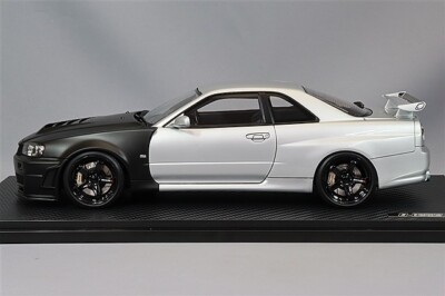 1/18 Ignition Model Nissan Skyline Nismo R34 GT-R Z-tune Test 2004