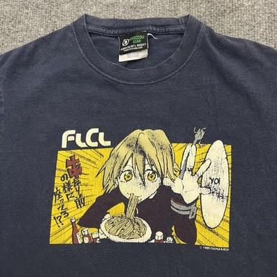Vintage FLCL Shirt Adult Small Broccoli Gear 90s Anime Haruko