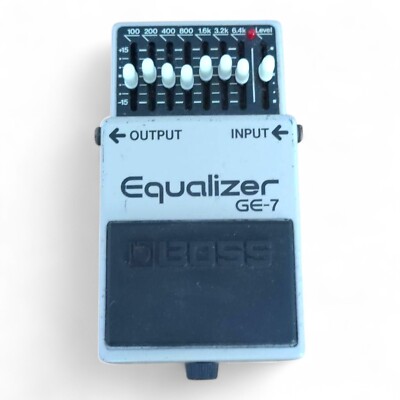 Boss GE-7 Graphic EQ 1981 BOSS GE-7 日本製 Equalizer Made in Japan