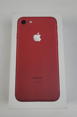 iPhone 7 Red 128gb Box Original Apple Retail Box Only No Phone | eBay