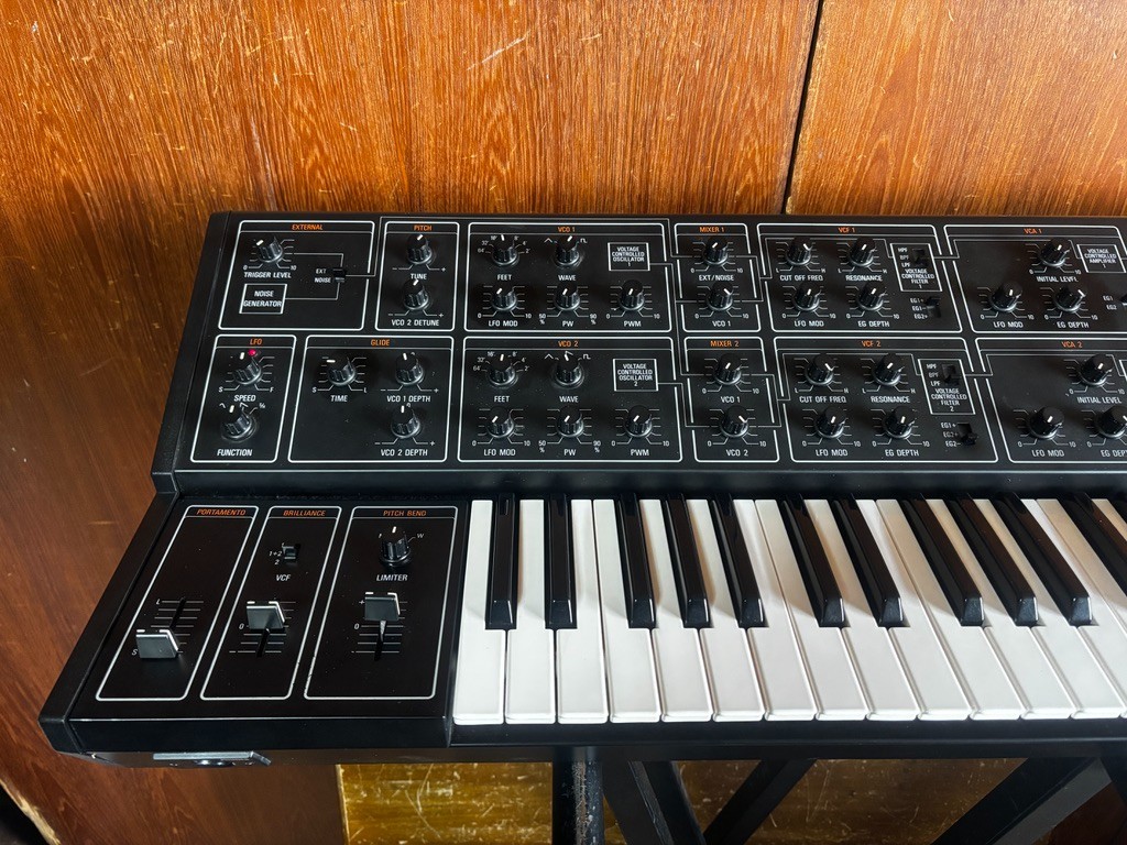 音出しOK” YAMAHA CS-15 アナログシンセサイザー 純正ケース付き