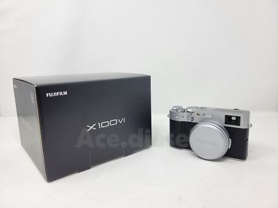 ✨📷 Fujifilm X-Series X100VI 40.2MP Compact Camera - Silver