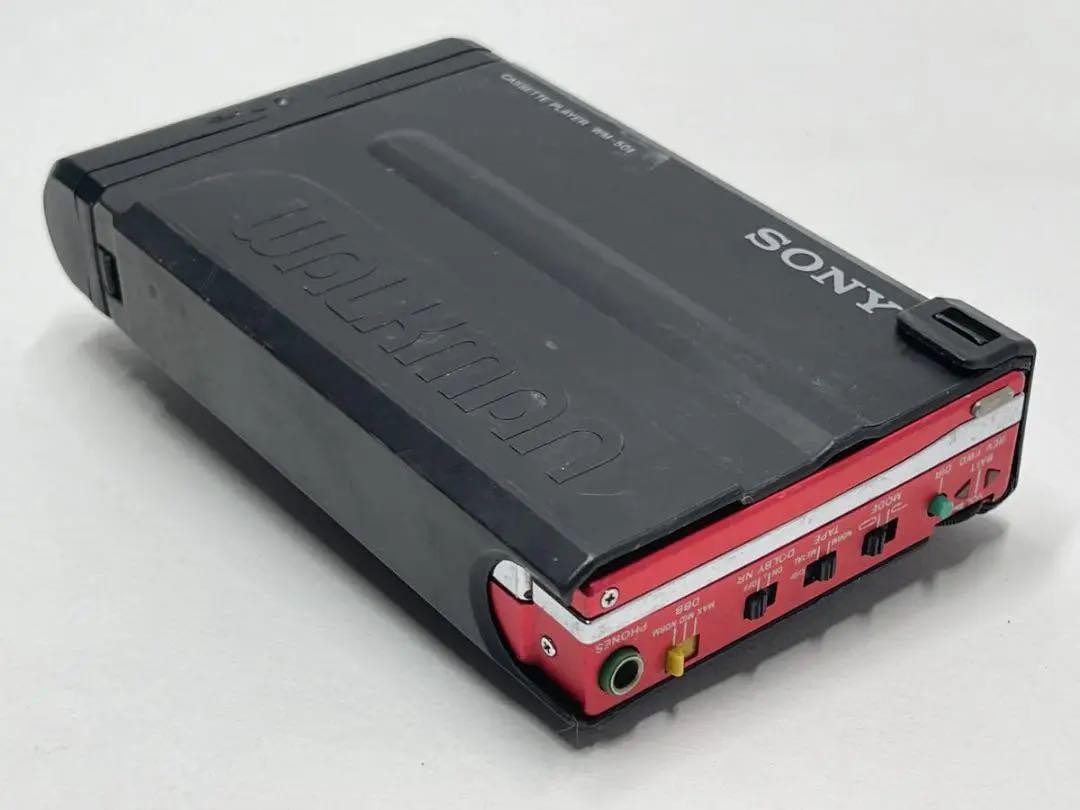 超極美品 超レア！】SONY ウォークマン WM-501 レッド ジャンク 超極美品