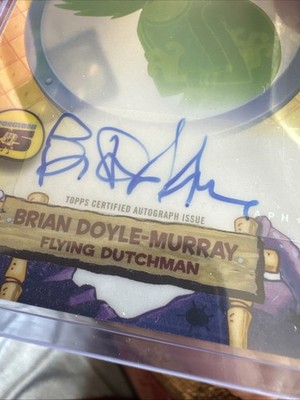 2025 TOPPS CHROME SPONGEBOB FLYING DUTCHMAN SOLO AUTO- BRIAN DOYLE