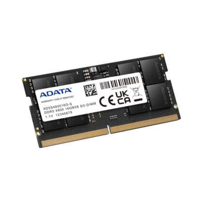 ADATA 16GB DDR5 4800MHz PC-38400 CL40 SODIMM Laptop MEMORY RAM