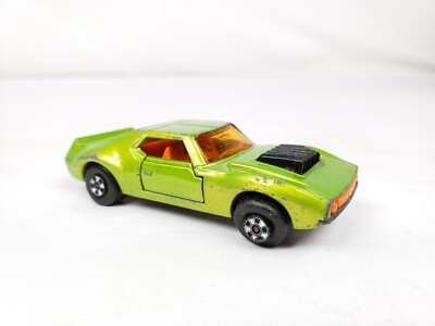 Vtg 1972 Matchbox Lesney Superfast #9 AMX Javelin Green w Rare