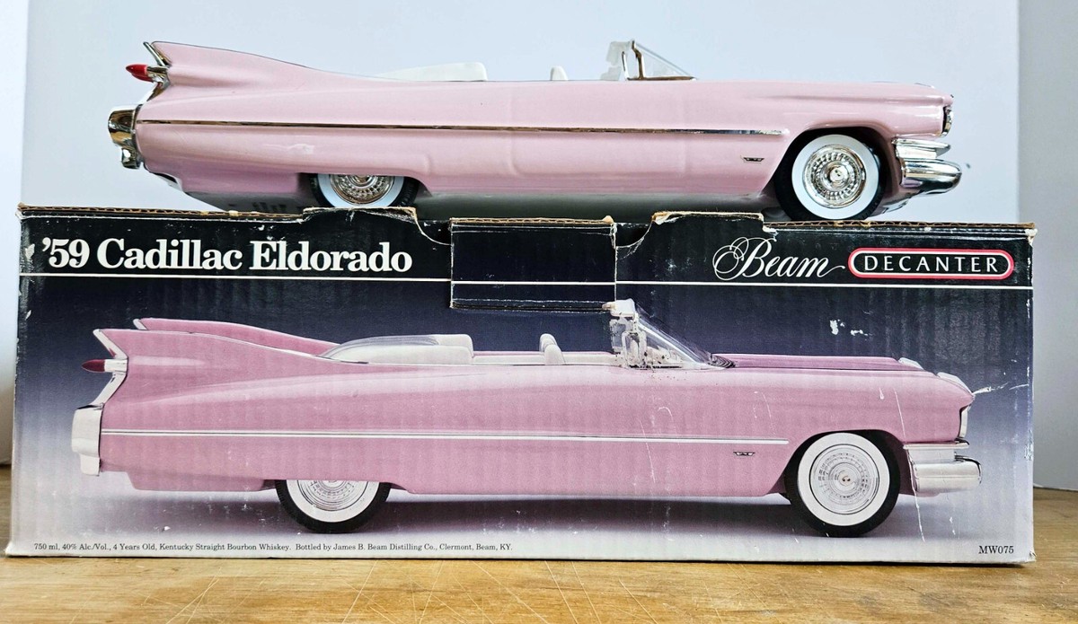 Barbie's 1959 Jim Beam Pink Cadillac Eldorado Convertible Whiskey