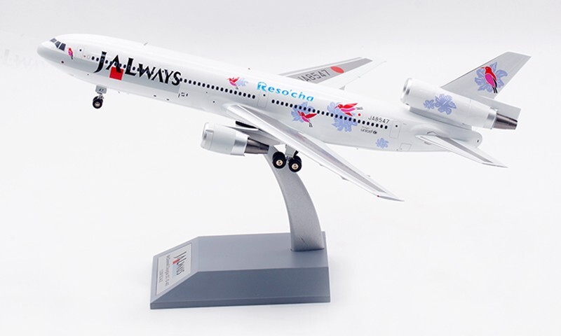 航空機・ヘリコプター JCWINGS 1/200 JAL DC-10-40D JA8548 航空機