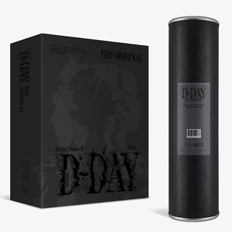 BTS SUGA AGUST D TOUR D-DAY THE ORIGINAL [DIGITAL CODE/POSTER
