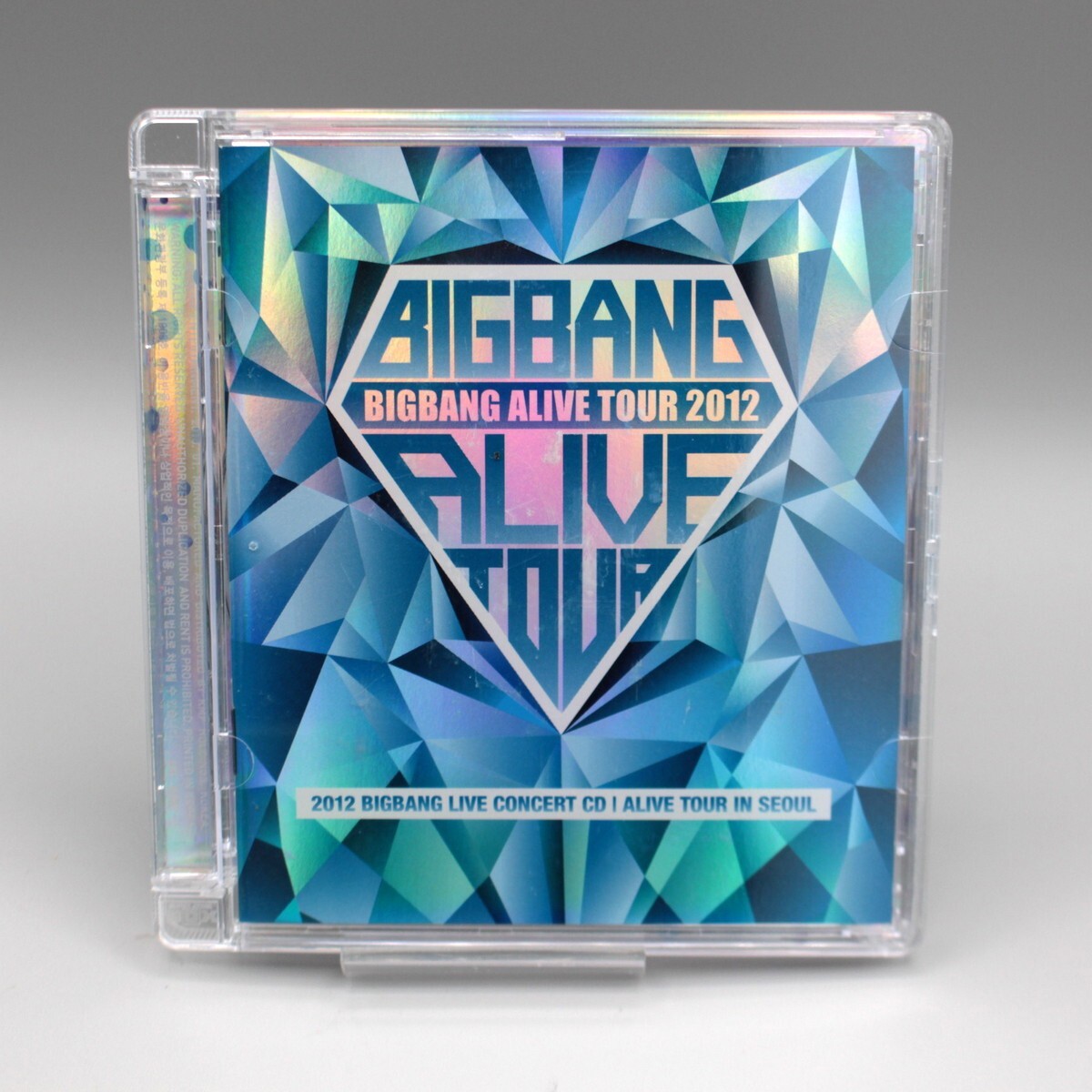BIGBANG 2012 BIGBANG LIVE CONCERT CD ALIVE TOUR IN SEOUL Koree CD+