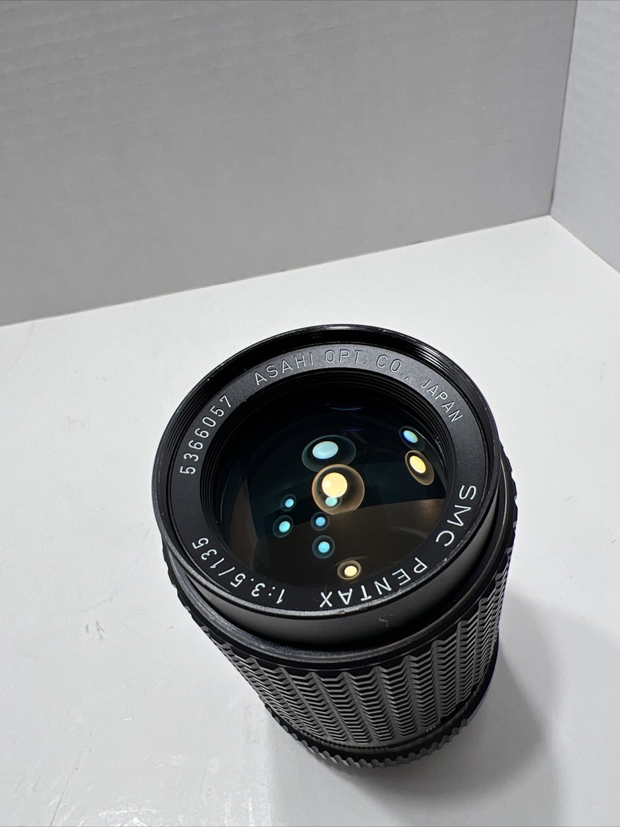 SMC Pentax 135mm F3.5 SLR Lens ASAHI OPT. CO | eBay