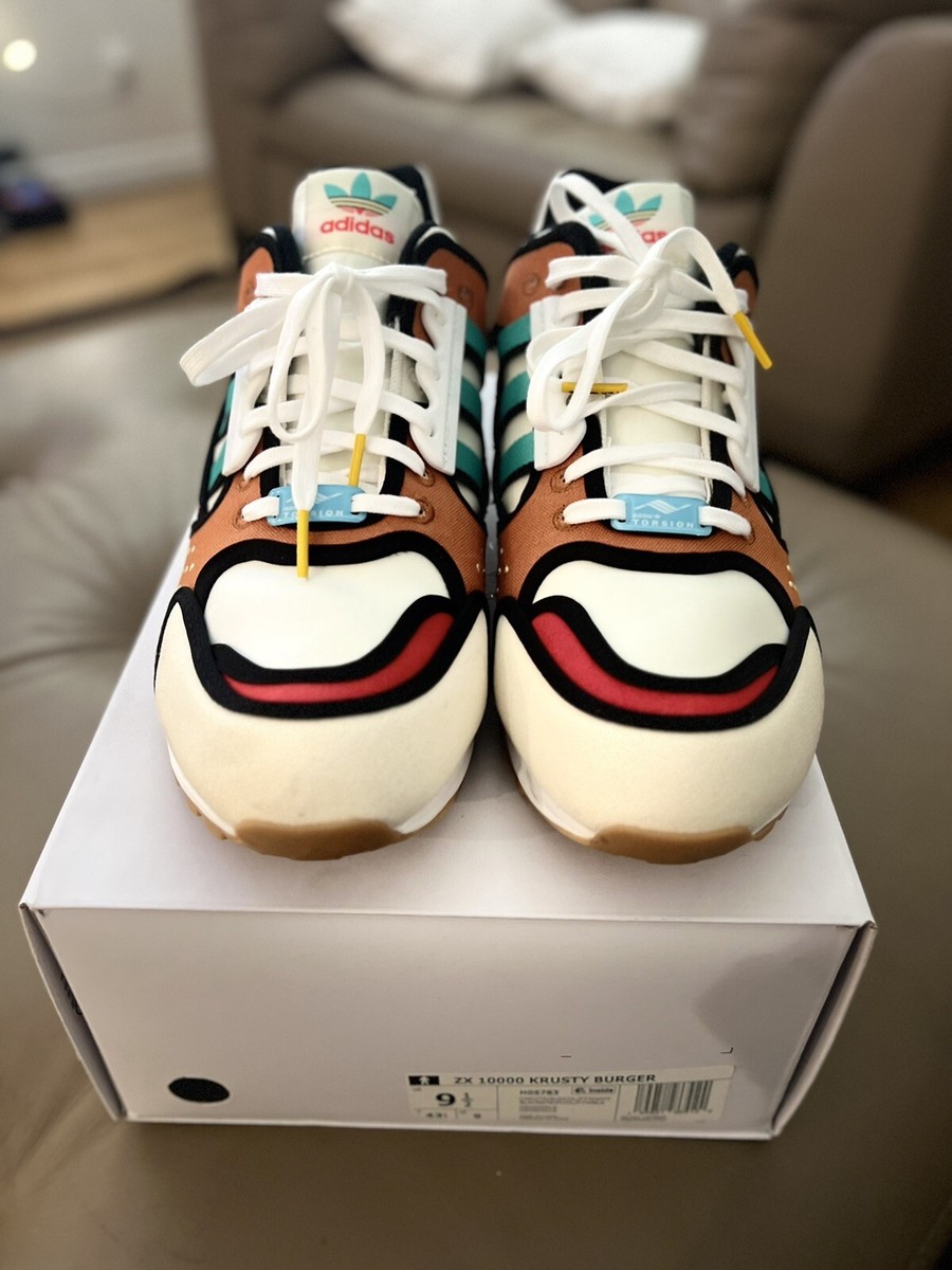 Size 9.5 - adidas ZX 10000 x The Simpsons A-ZX Series - Krusty
