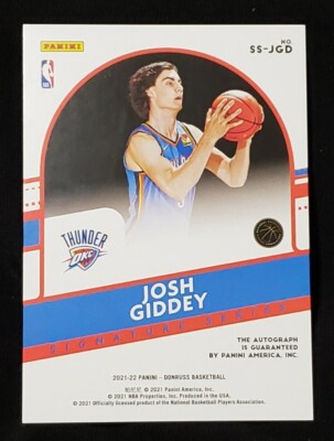 Josh Giddey RC auto /99シリ