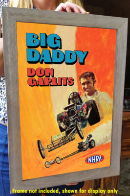 1971 Big Daddy Don Garlits NHRA Drag Racing Poster | eBay