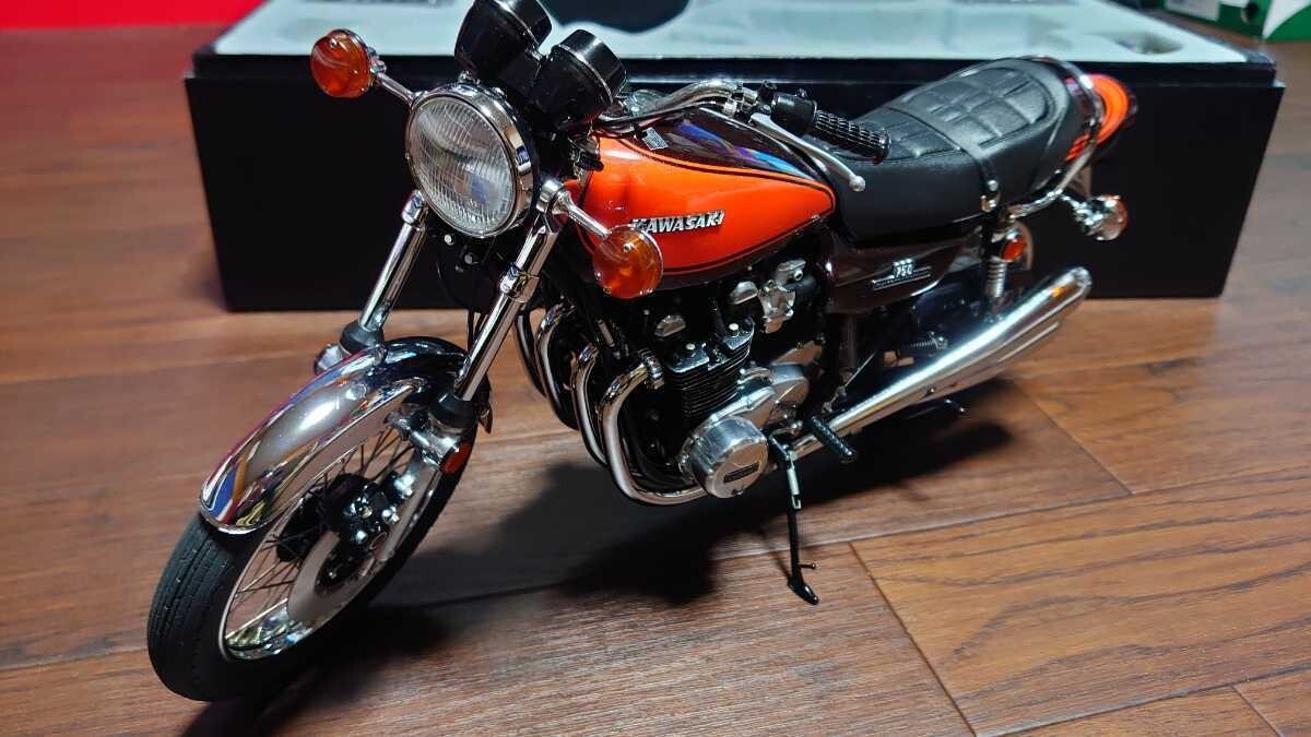マルサン Kawasaki 750 RS Z2 キャンディオレンジ 1/6 マルサン
