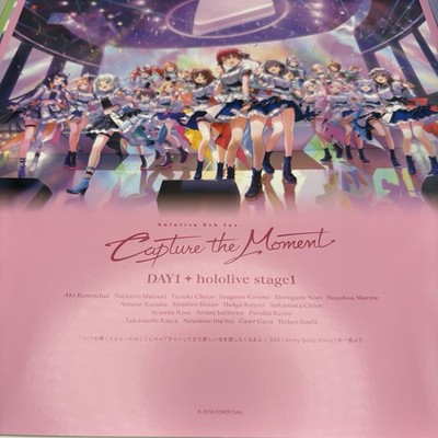 Hololive 5th fes. Capture the Moment Blu-ray 5 Disc Japan Limited