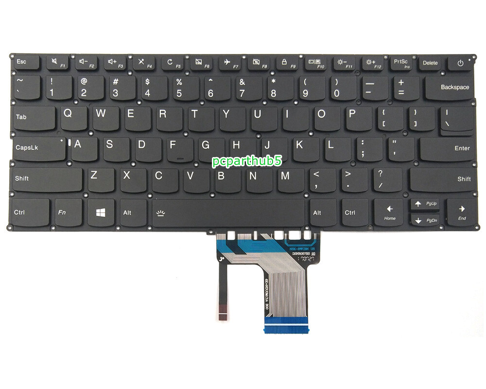 New Lenovo IdeaPad 720S-13IKB 720S-13ARR Laptop Keyboard US Black