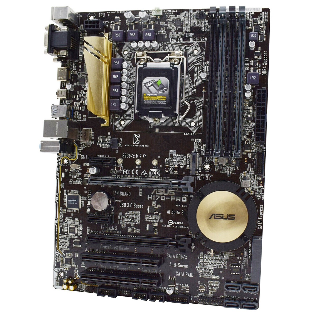 ASUS H170 PRO + Intel Core i5-6500