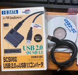 中古】I-O DATA USB2-SC USB 2.0/1.1対応 SCSI機器接続用USBコンバータ