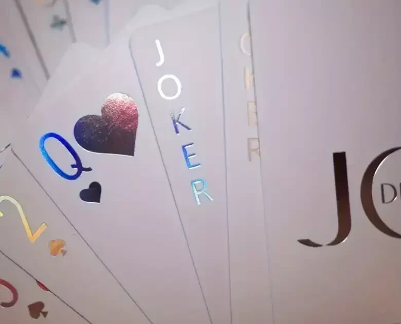 Dior トランプ カードセット Christian Dior Playing Cards White