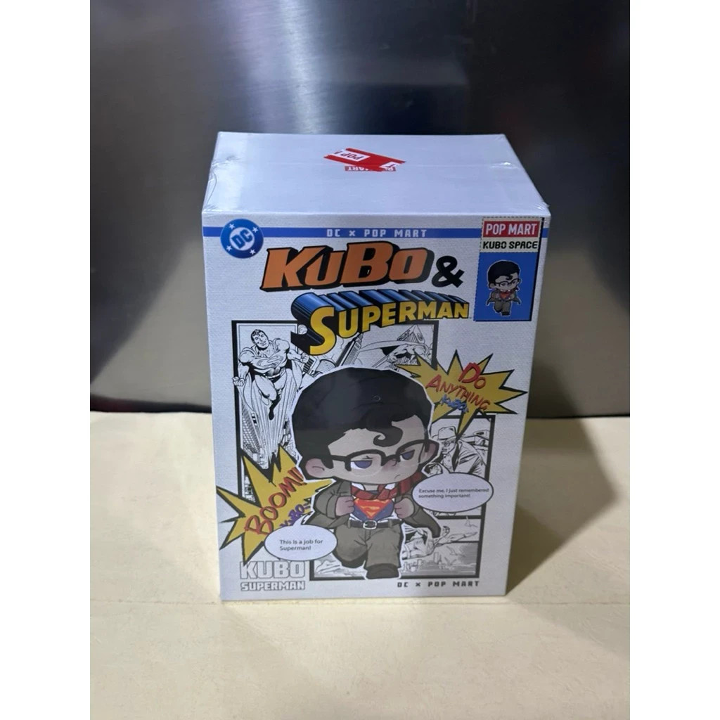 POP MART Superman KUBO Figurine Action Figure Toys Birthday Gift