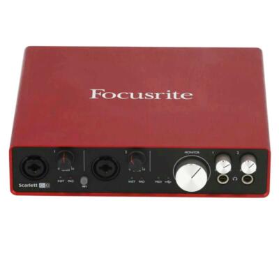Focusrite Scarlett 6i6 2nd Gen USB Audio Interface Confirmed