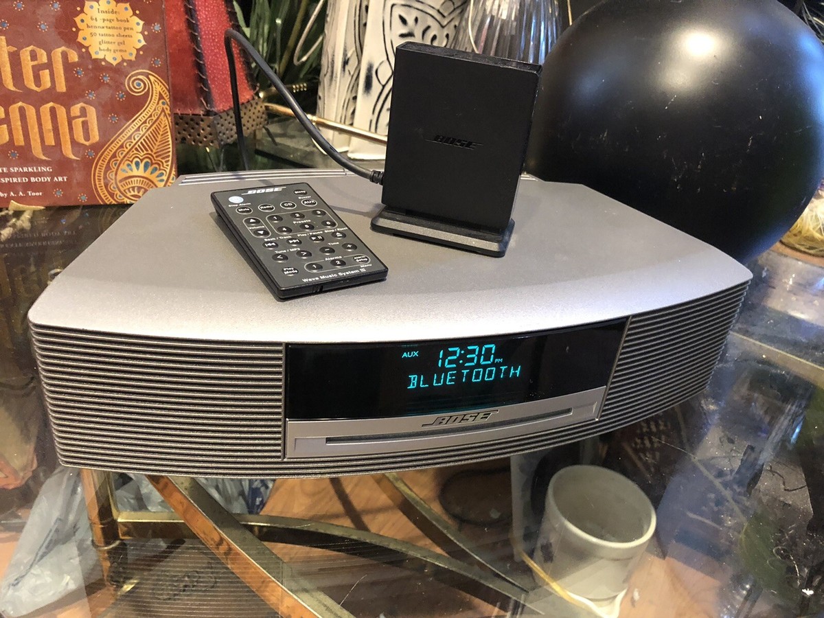 Bose Wave Music System III Silver W Touch Panel W Bluetooth