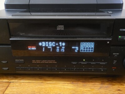 Sony CDP-CX100 Disc Player-Tested Works Great | eBay