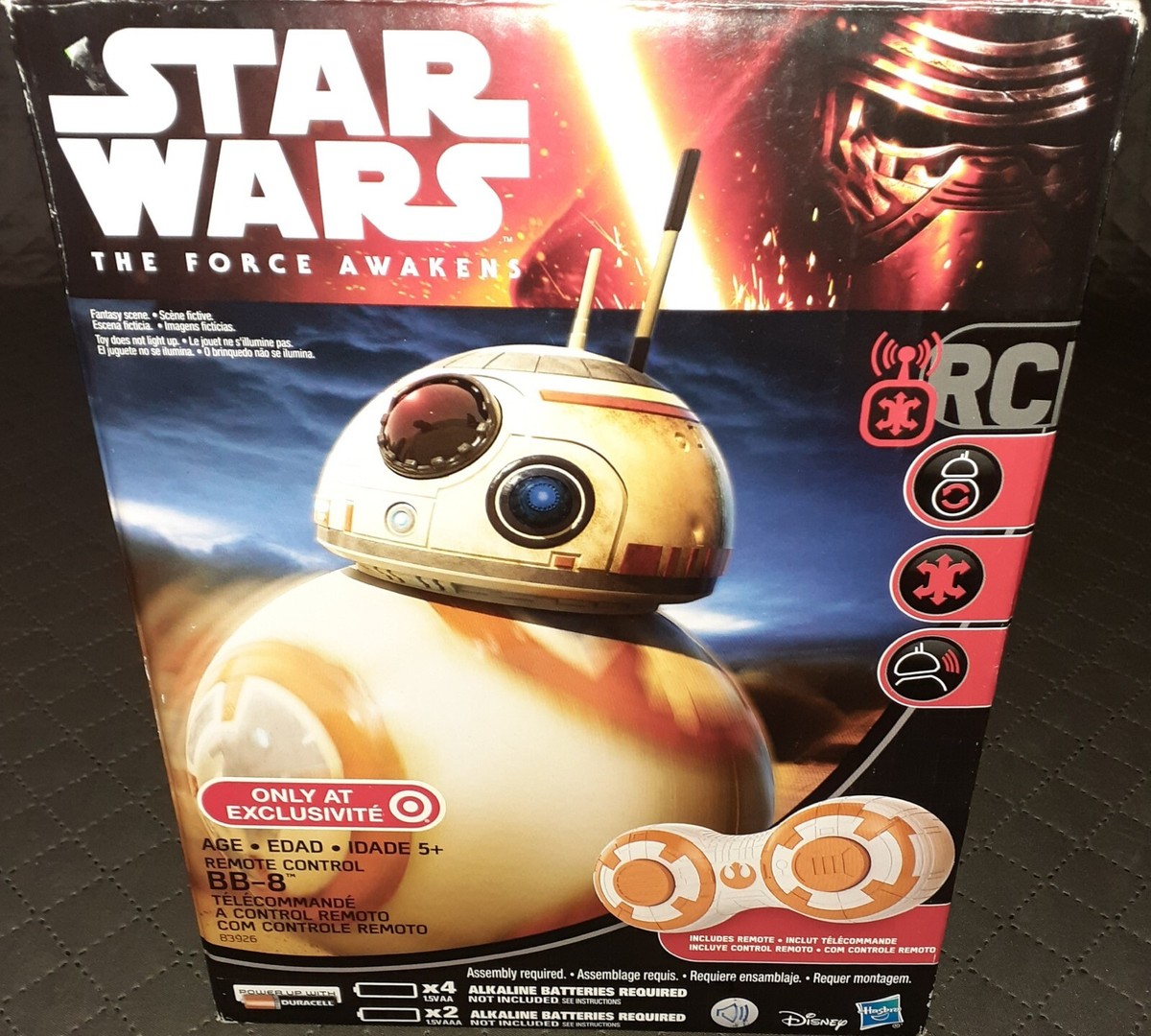 BB-8 Star Wars Remote Control Target Exclusive The Force Awakens