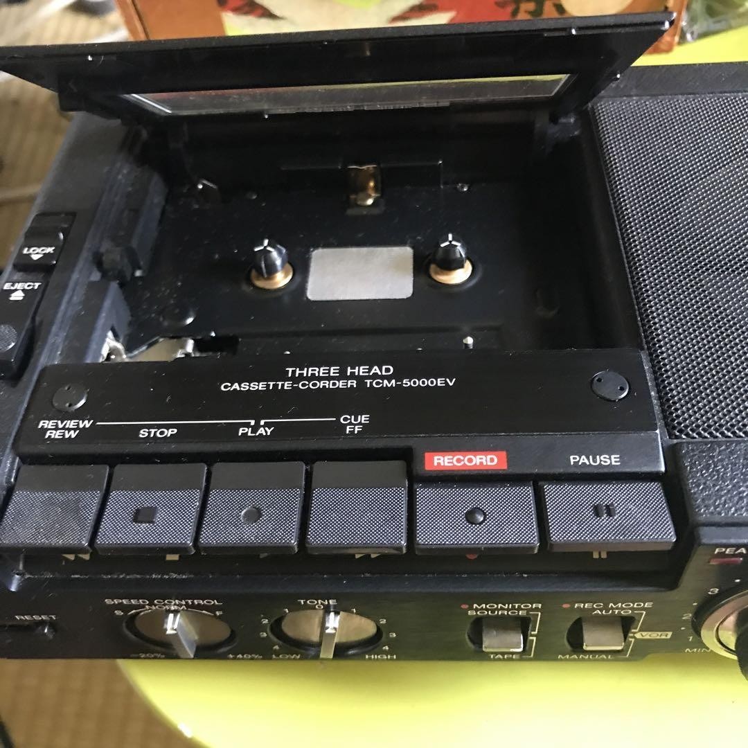 Sony Pressman TCM-5000EV Desktop Cassette Voice Recorder for sale