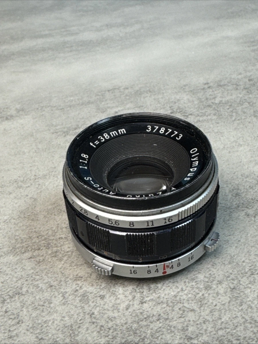 F/1.8 Camera Lenses Olympus Zuiko 38mm Focal for sale | eBay