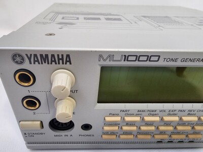 Yamaha MU 1000 Tone Generator MOTIF Sound Module working | eBay