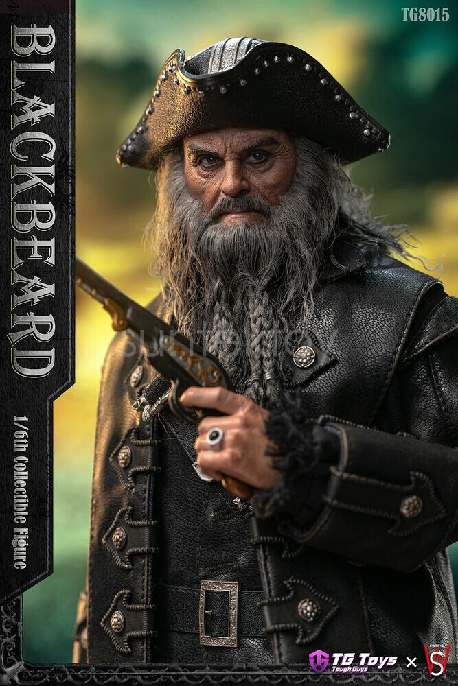 TGTOYS×SWTOYS TG8015 1/6 Scale Blackbeard Pirates Caribbean Action