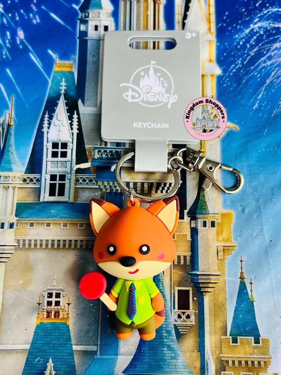 2025 Disney Parks Cuties Zootopia Nick Wilde Keychain Bag Charm