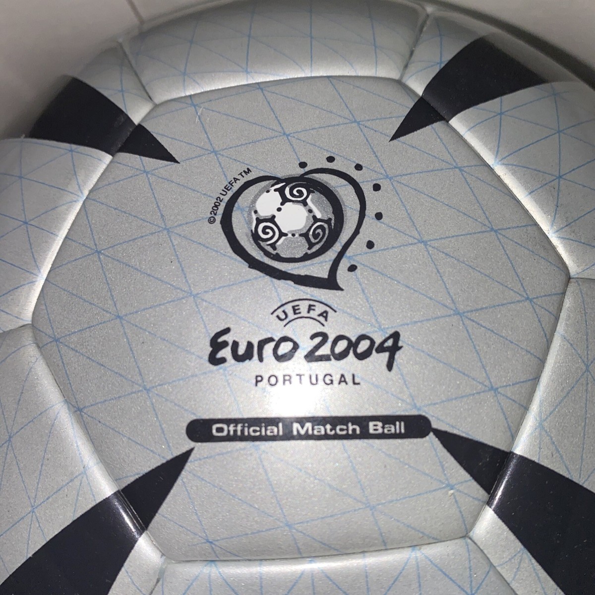adidas Euro 2004 サッカーボール ロテイロサイン入り