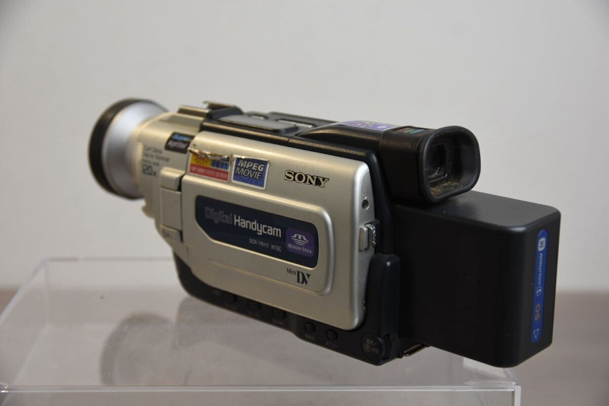 ☆SONY Handycam miniDV DCR-TRV17k ダビング・再生☆ ミニDVテープ