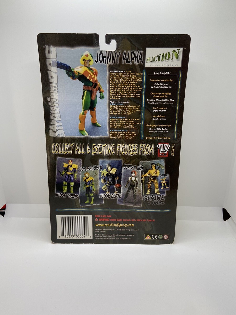 Johnny Alpha - 2000 AD Collectors Series Action Figure Factory
