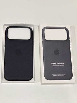 iPhone17 Pro Max TechWoven Case ブラック iPhone 17 Pro Max