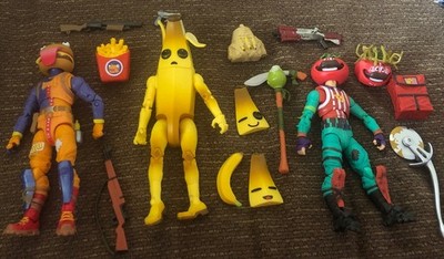 Fortnite Legendary Series Trio Mode Figures PEELY TOMATO HEAD BEEF