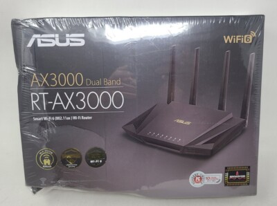ASUS RT-AX3000 Dual-Band Wi-Fi Router for sale online | eBay