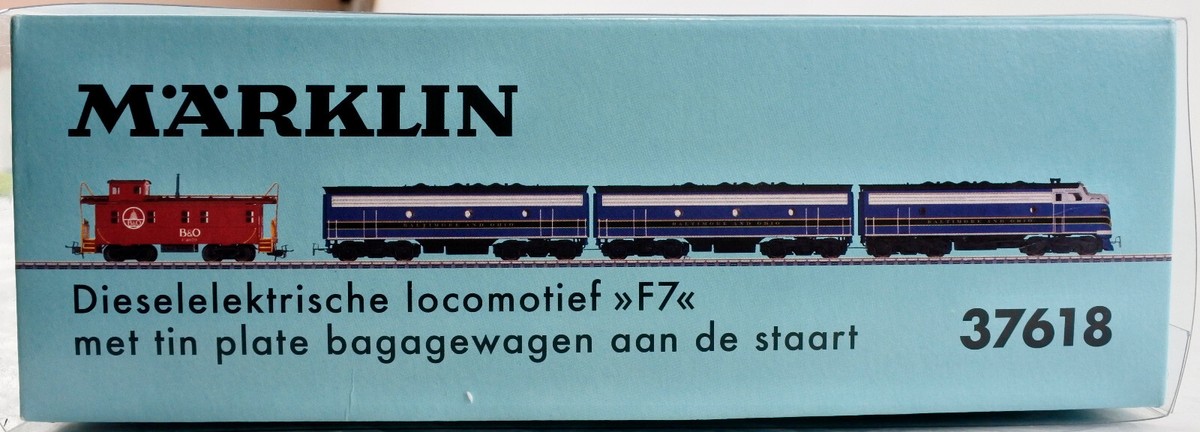 marklin 37618 F7＋カブース Baltimore&Ohio R 【公式通販】