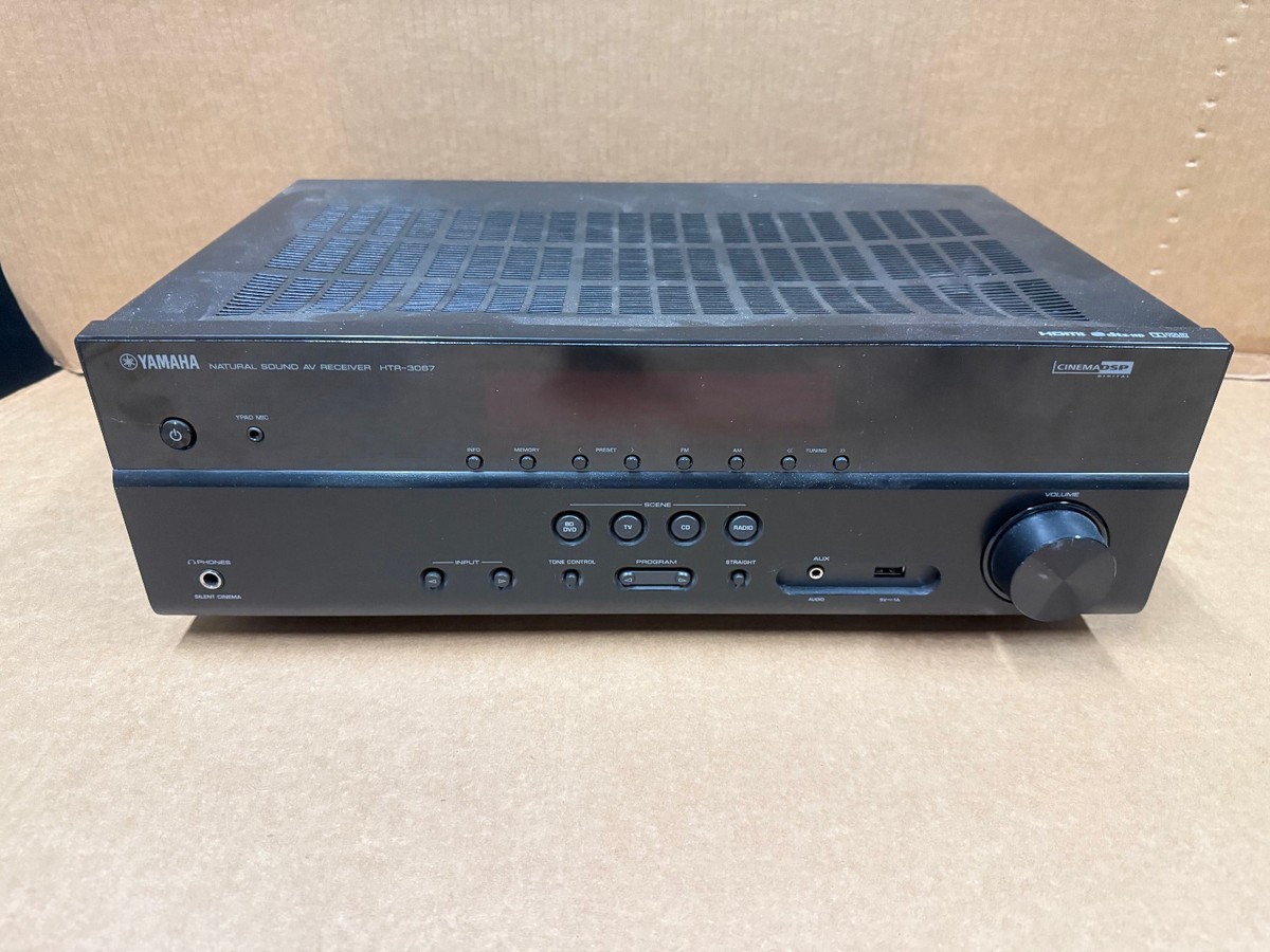 Yamaha HTR-3067 5.1 Channel 4K Ultra HD AV Receiver - No Remote