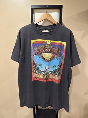 Vintage Grateful Dead 1990 Aoxomoxoa Shrooms T-Shirt | eBay