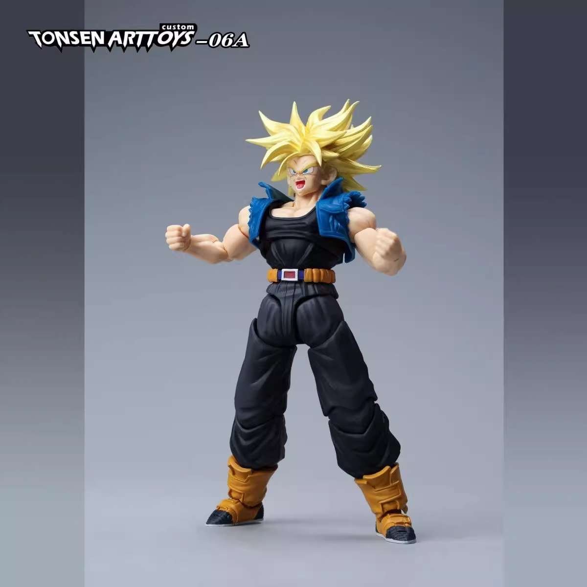 Tonsen Arttoys Dragon Ball battle damage Majin Vegita Tranks
